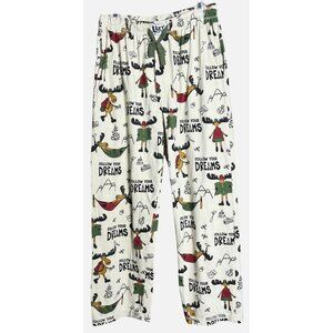 Lazy One Lounge Pants Pajamas Cotton Jersey Unisex Casual Sleepwear Mens M